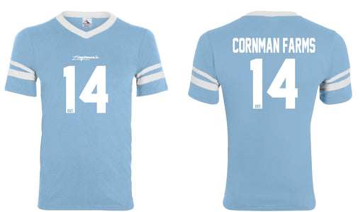Cornman Farms football jersey