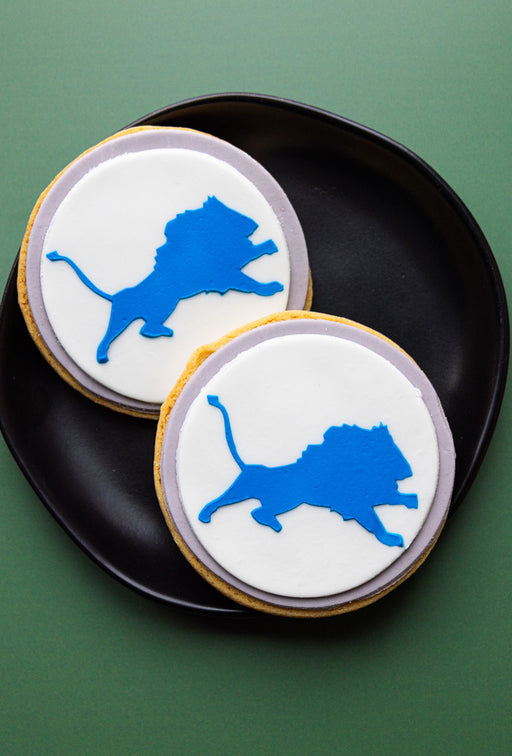 February 9:  Detroit Lions cookie